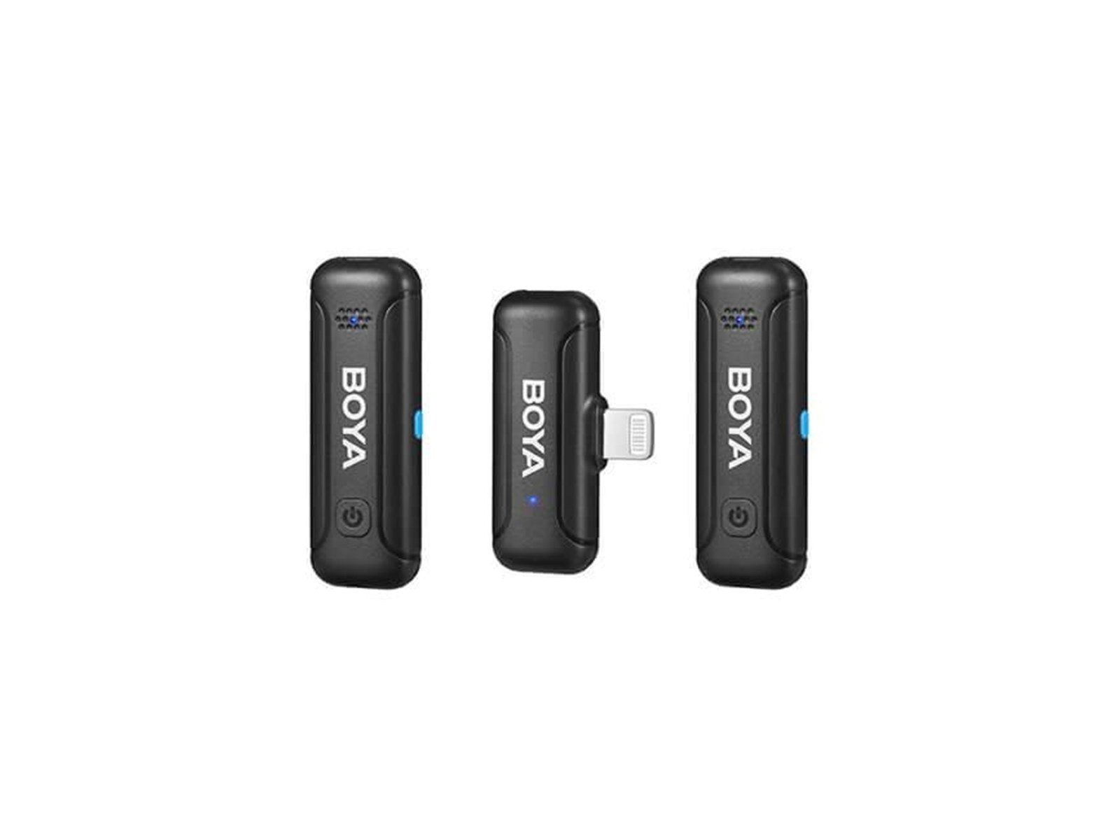 BOYA Wireless 2.4GHz Microphone x2 BY-WM3T-D2 Lightning BOYA Wireless 2.4GHz Microphone x2 BY-WM3T-D2 Lightning